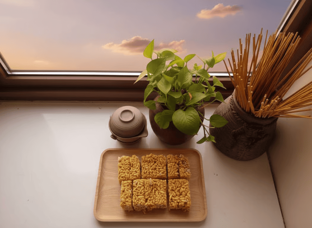 Bánh gạo rang Lập Thạch